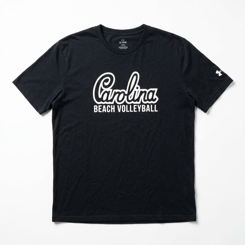 South Carolina Gamecocks Beach Volleyball Under Armour Graphic Tee Black Mens XL